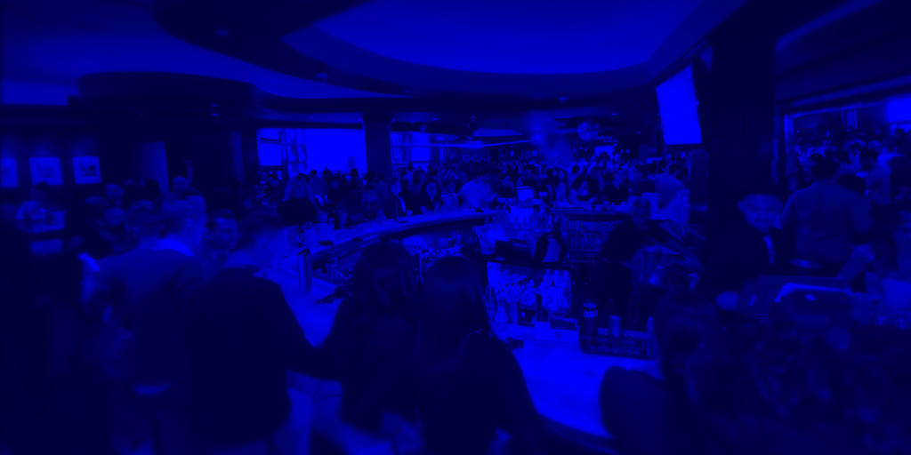 Entertainment Blue Martini